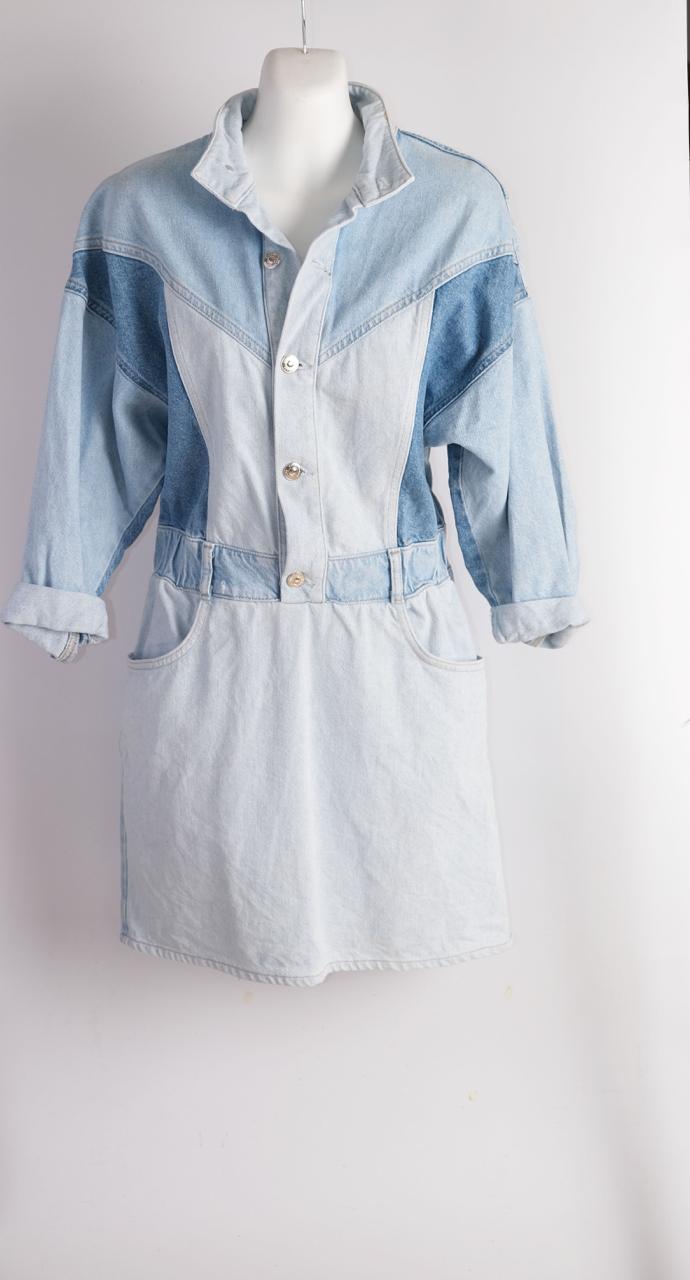 (S) Vestido Denim Stradivarius
