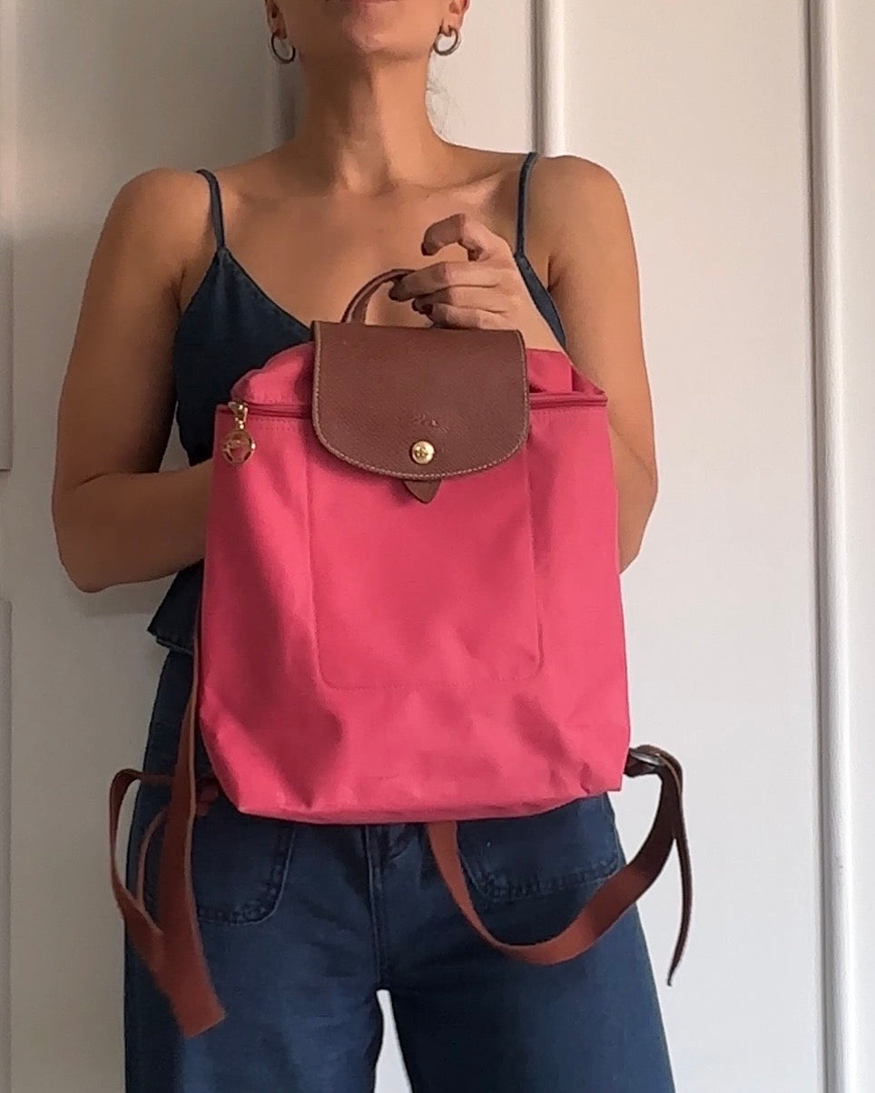 Mochila Le Pliage Rosa - Longchamp