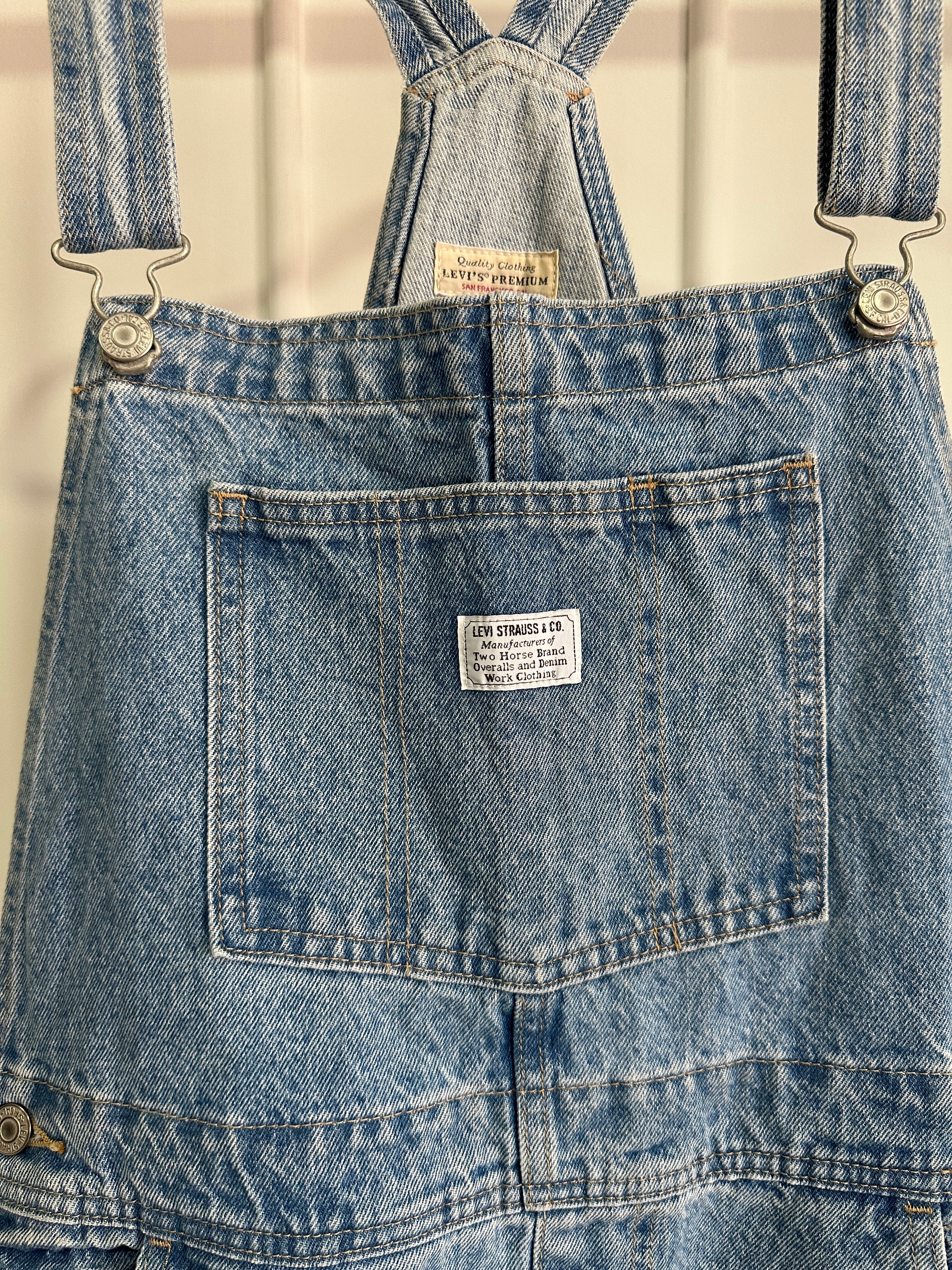 Levis - Overol Baggy Wide Leg - Lavado Claro