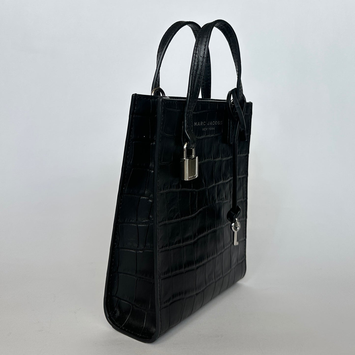 Mini tote Marc Jacobs negro