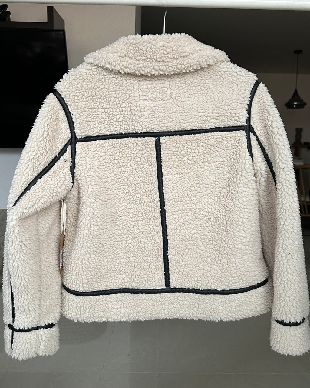 Chaqueta Ovejera Crema - Talla S