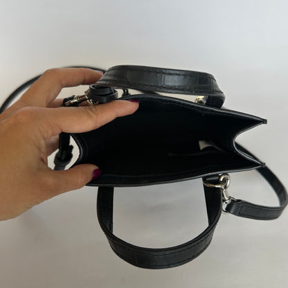 Mini tote Marc Jacobs negro