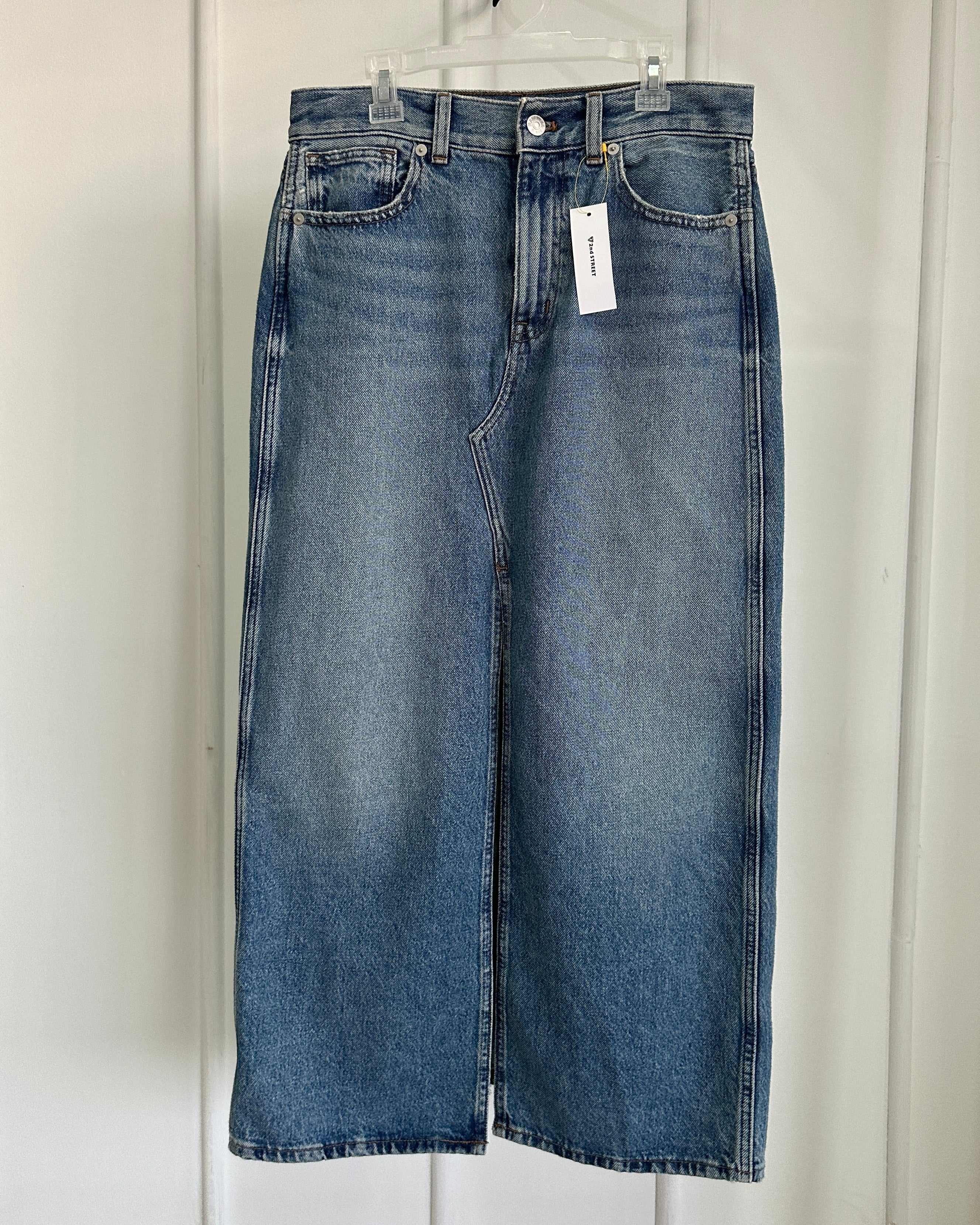 Madewell - Denim Maxi Skirt - Pratt Wash