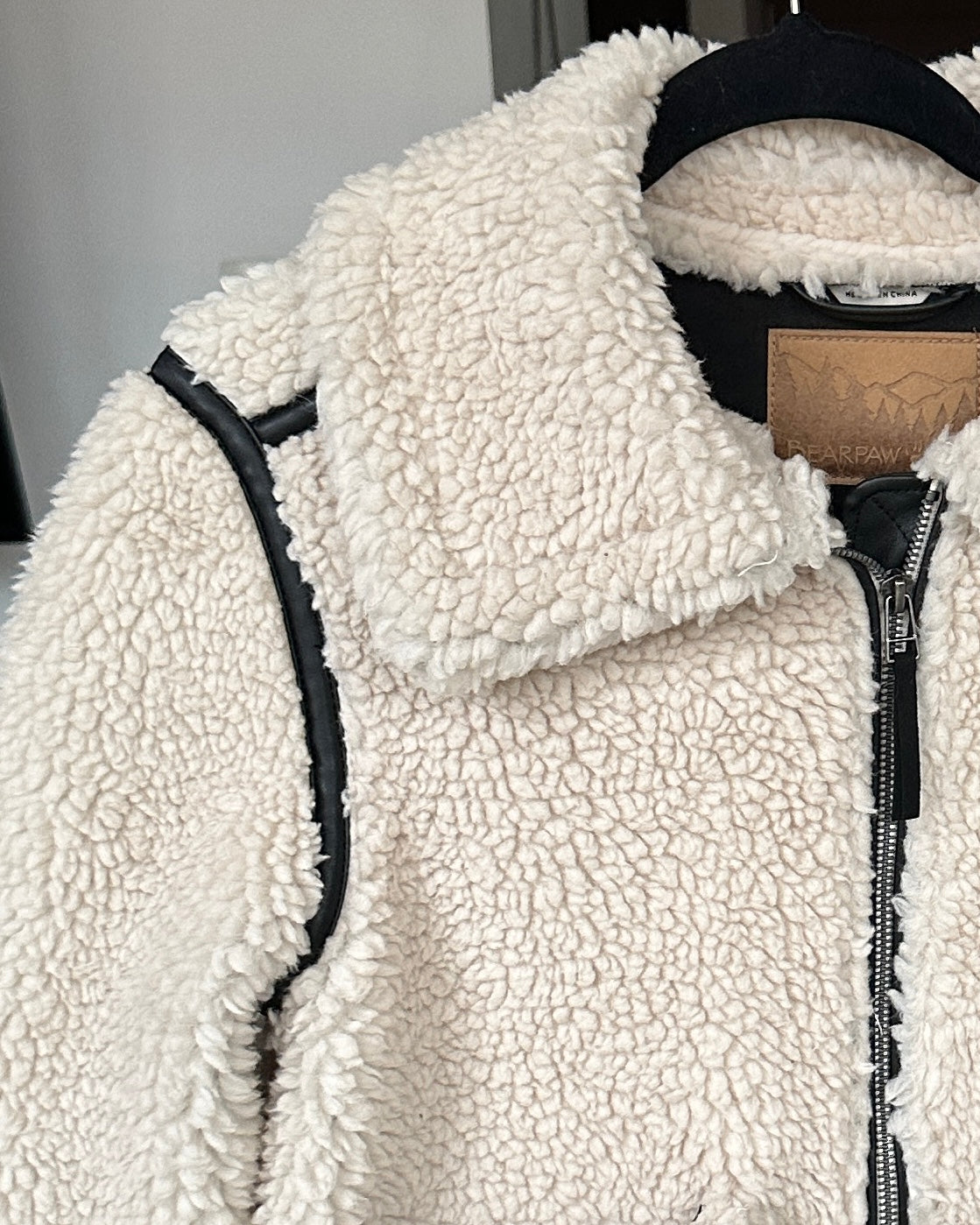 Chaqueta Ovejera Crema - Talla S