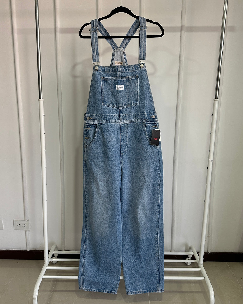 Levis - Overol Baggy Wide Leg - Lavado Claro