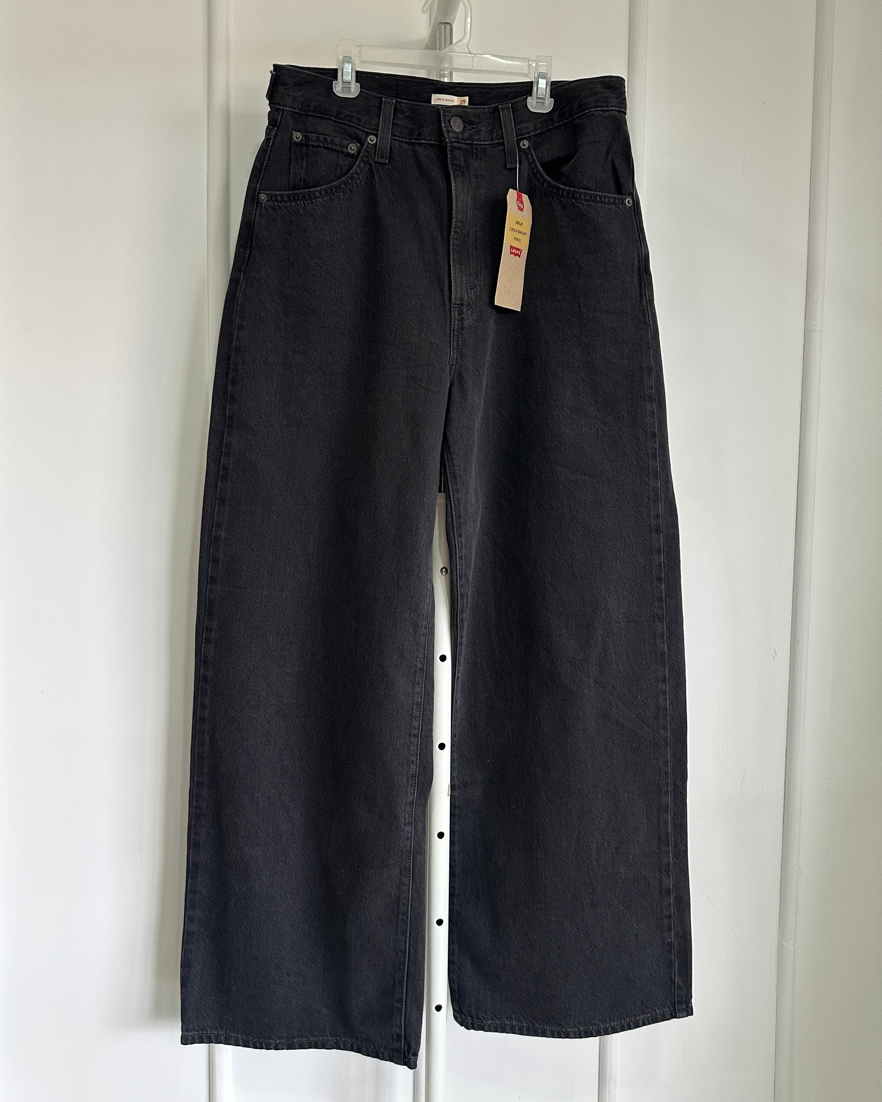 Levis - Cinch Baggy Jeans - Negro