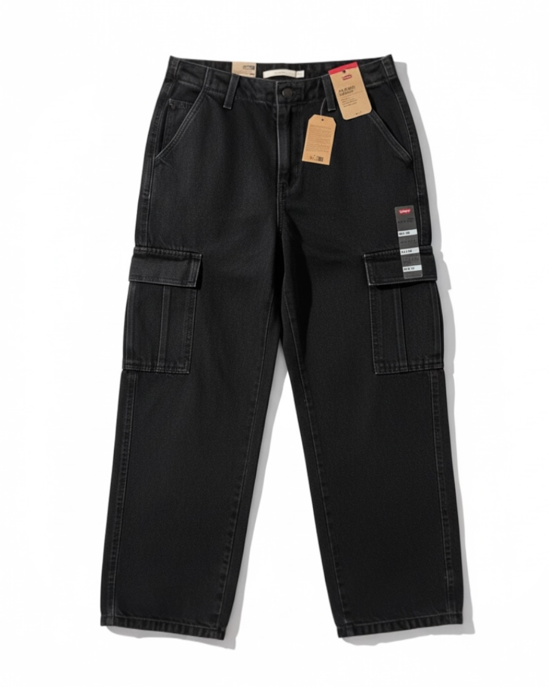Levis - 94 Baggy Cargo Pants - Negro