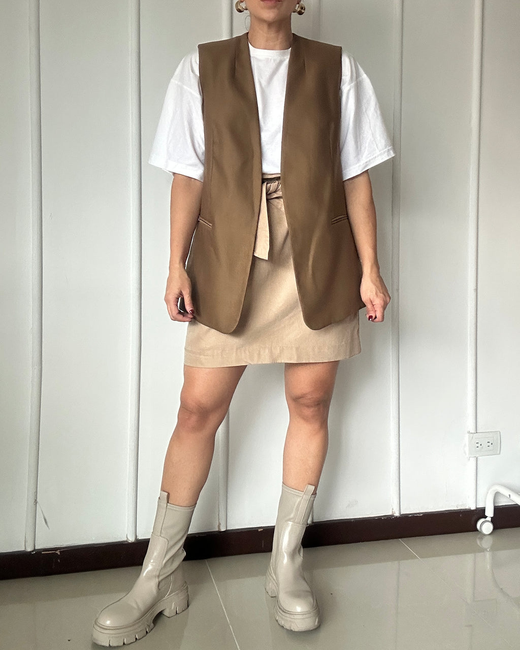 Botas Track Medium Rise - Talla 38