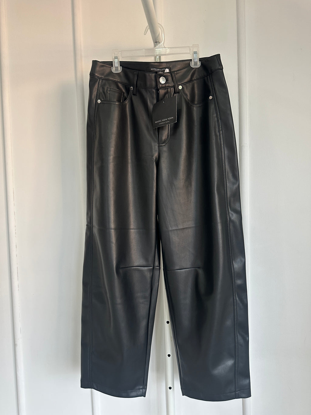 Marc New York - Barrel fit - cuero sintético Negro - Talla 2 (Equivale a Fit M)