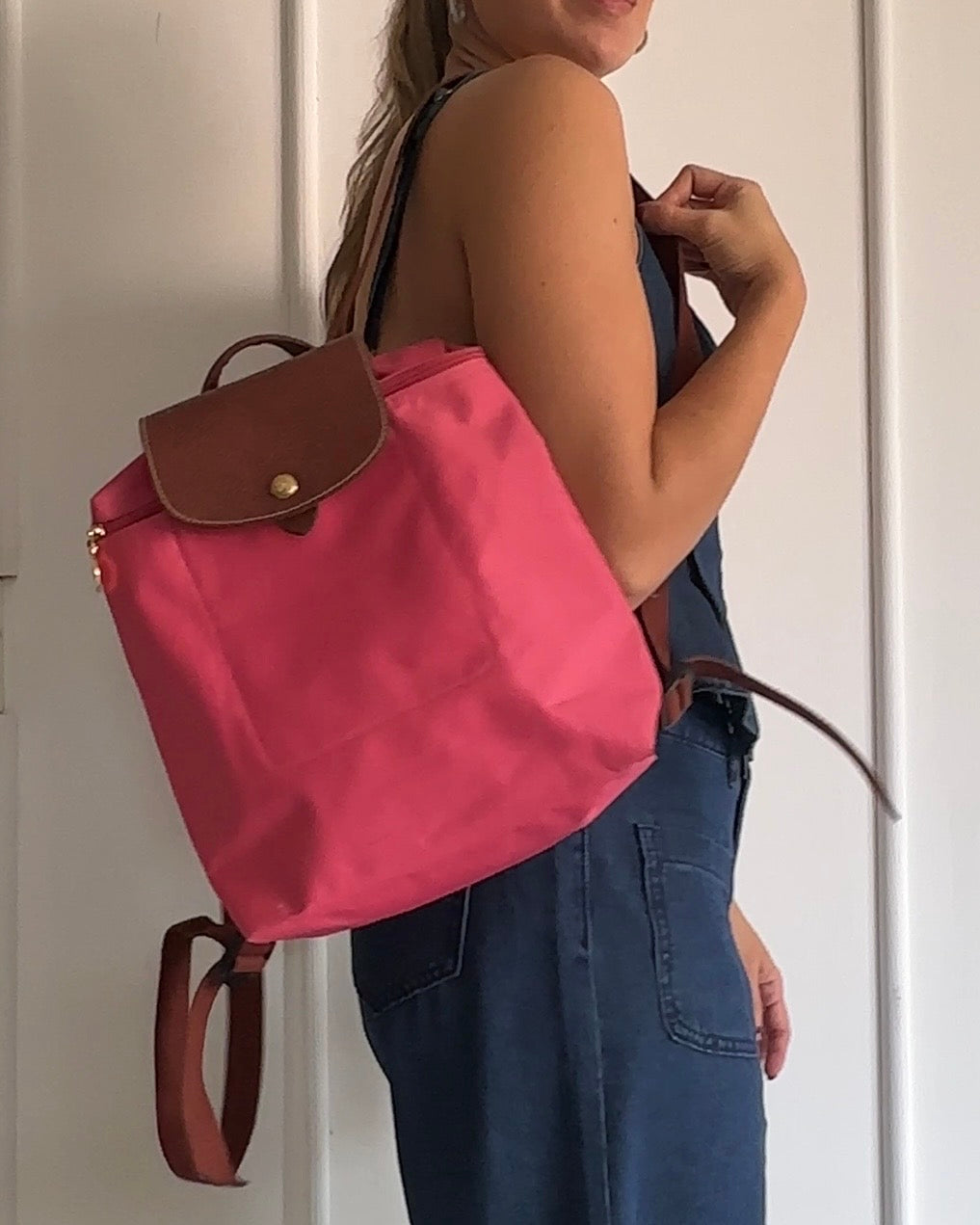 Mochila Le Pliage Rosa - Longchamp