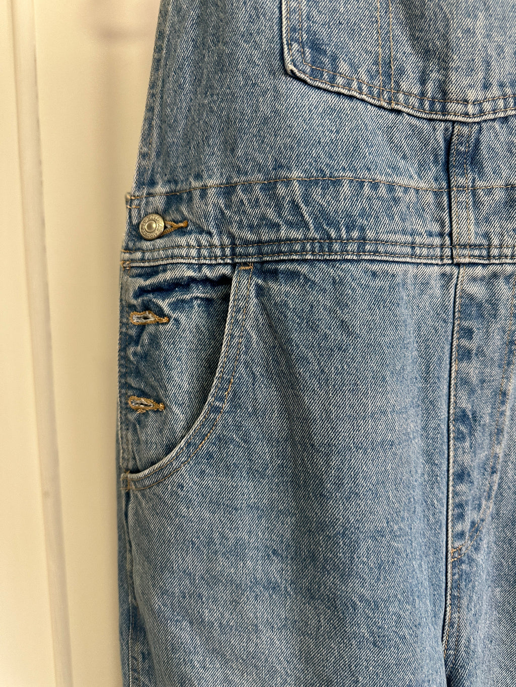 Levis - Overol Baggy Wide Leg - Lavado Claro